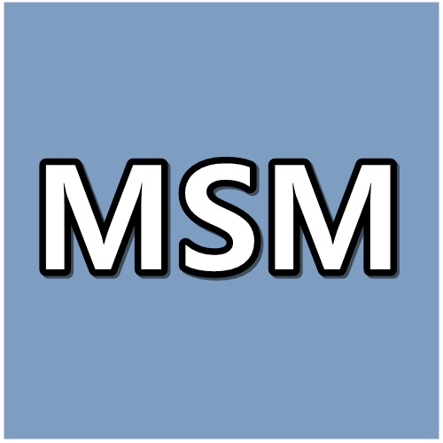 MSM이 써있는 텍스트 이미지