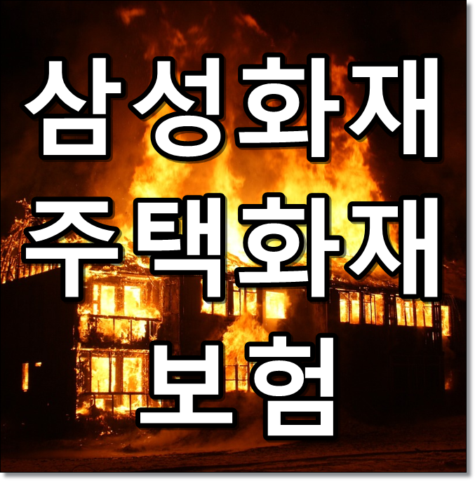 삼성화재 주택화재보험 썸네일